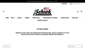 Schiek - 540 Platinum Lifting Gloves