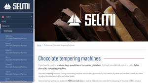 Selmi - Chocolate Tempering Machines
