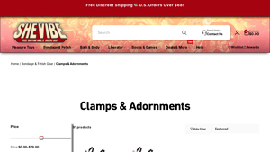 SheVibe - Nipple and Clitoral Clamps