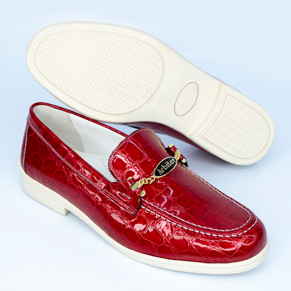 A relevant stock photo of shoes arbiter in a typical setting.