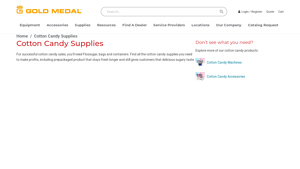 GMPopcorn - Cotton Candy Supplies