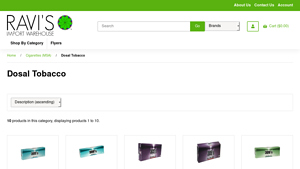 Dosal Tobacco - Dosal Tobacco Cigarettes