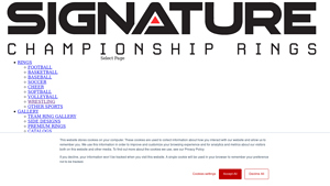 Signature Championship Rings - Custom Wrestling Rings