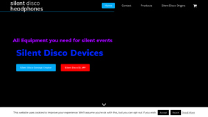 Silent Discotheque - Premium Silent Disco Headphones