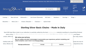 Silver Palace Inc - 925 Italy Silver Chains