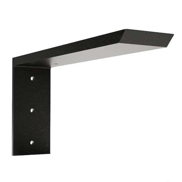 A relevant stock photo of small countertop brackets in a typical setting.