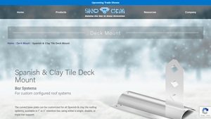 Snogem - Custom Spanish & Clay Tile Deck Mount Bar Systems