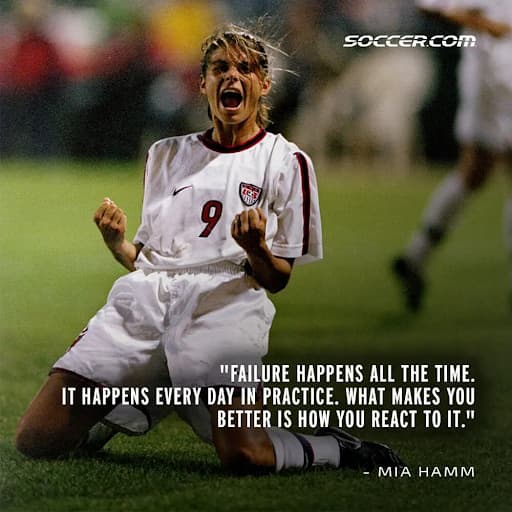 A relevant stock photo of soccer quotes in a typical setting.