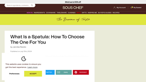 Sous Chef - Silicone Spatula