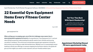 Spark Membership - Cardio Equipment