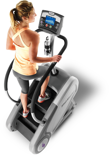 A relevant stock photo of stairmaster for sale in a typical setting.