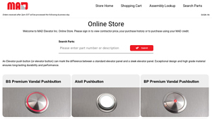MADE Elevator - Premium Vandal Pushbuttons