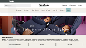Strolleria - Gazelle S 2 Double Stroller