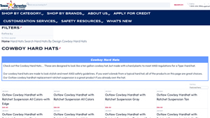 Tasco Safety - Cowboy Hard Hats