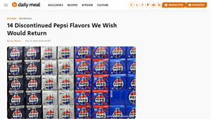 Pepsi - Discontinued Products
