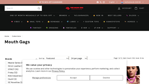 The Dildo Hub - BDSM Mouth Gags