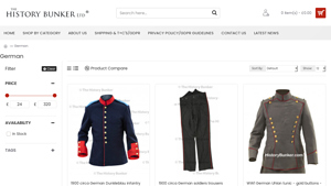 The History Bunker - WW1 German Bavarian Tunic