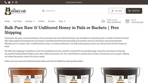The Honey Jar - Raw Unfiltered Honey Buckets