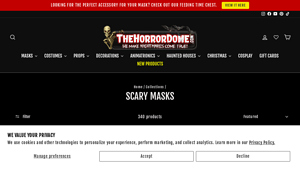 The Horrordome - Scary Masks Collection
