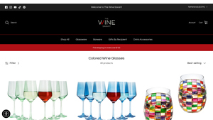 The Wine Savant - Colored Wine Glasses