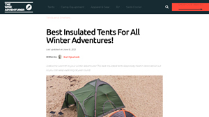 Crua - Culla Insulated Inner Tent
