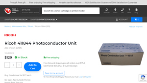 Ricoh - 411844 Photoconductor Unit
