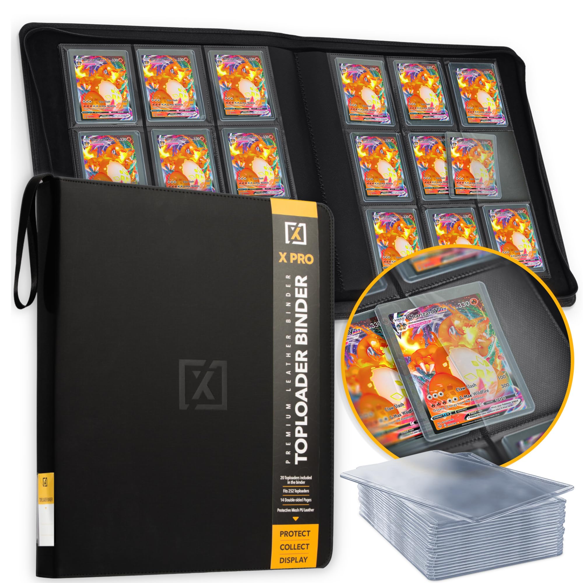 A relevant stock photo of top loader binder in a typical setting.