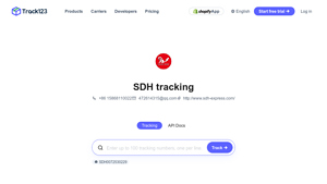 Track123 - Comprehensive SDH Tracking Solutions