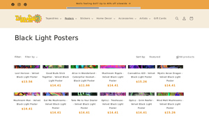 TrippyStore - Black Light Posters