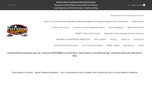 Twisted Shifterz - Custom Eaton Fuller Semi Truck Shifters