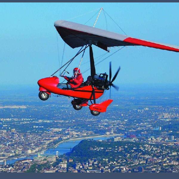 A relevant stock photo of ultralight aircraft for sale in a typical setting.