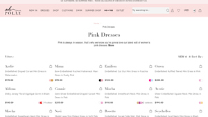 Oh Polly - Pink Dresses Collection
