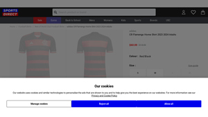 adidas - CR Flamengo Home Shirt 2023/2024