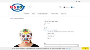 Ustoy - Day of the Dead Mask