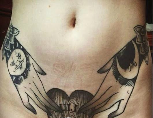 A relevant stock photo of vaginal tattoos in a typical setting.