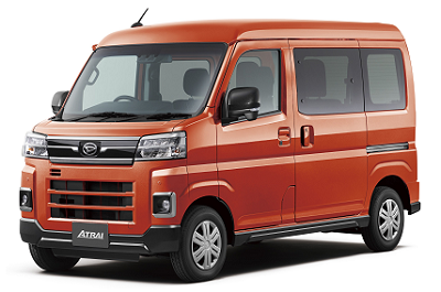 A relevant stock photo of van hijet in a typical setting.