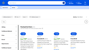 Walmart - Inflatable Comfort Pool Chair