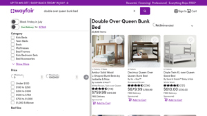 Wayfair - Compact Bunk Bed