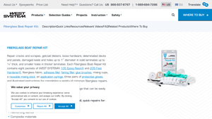 WEST SYSTEM - Fiberglass Boat Repair Kit