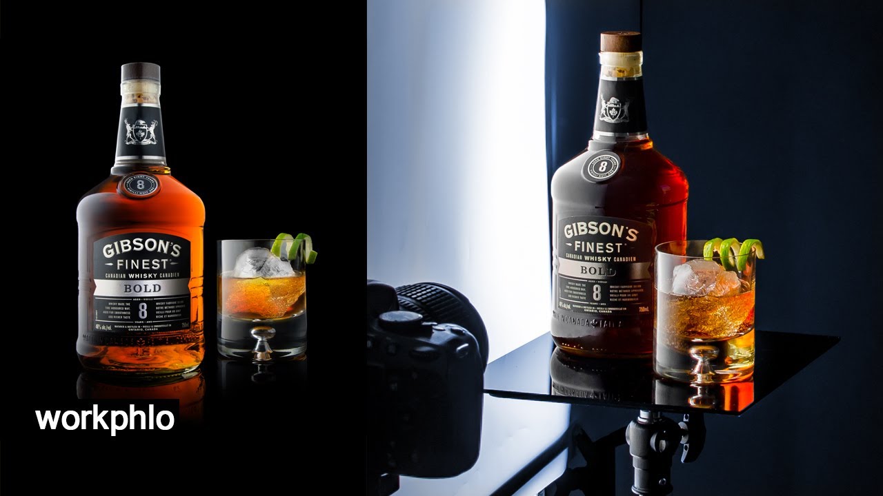 A relevant stock photo of whiskey bottle in a typical setting.