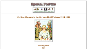 World War 1 - German Field Uniform Changes 1914-1916