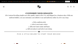 XPagear - Custom Team Singlets
