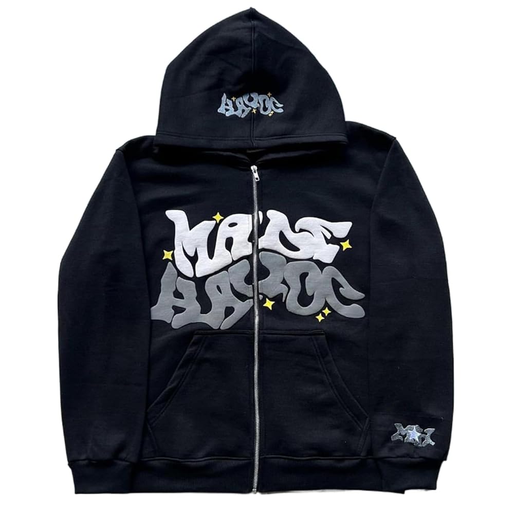 A relevant stock photo of y2k hoodies in a typical setting.