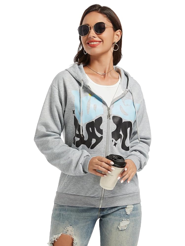 A relevant stock photo of y2k hoodies in a typical setting.