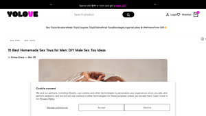 YoloVeto - 15 DIY Sex Toy Ideas for Men