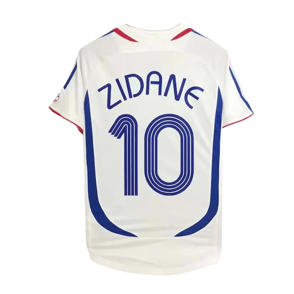 A relevant stock photo of zidane jersey in a typical setting.