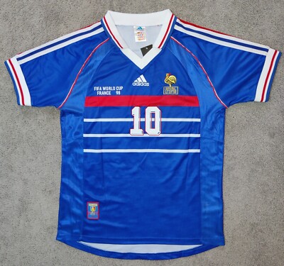 A relevant stock photo of zidane jersey in a typical setting.