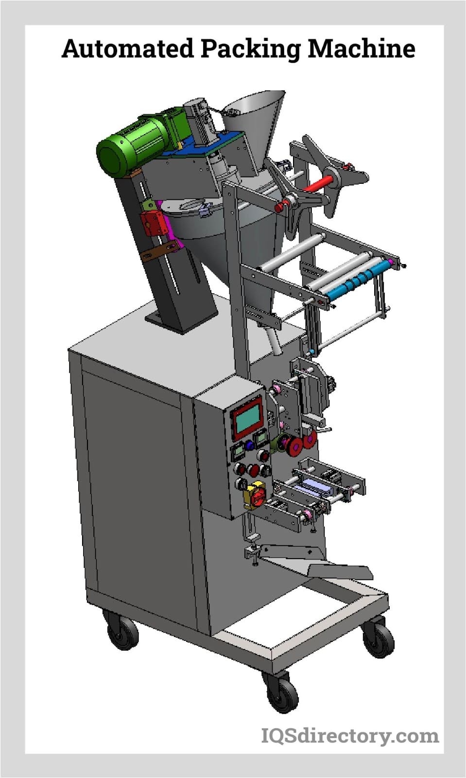 Illustrative example of food packaging machine from Google Search