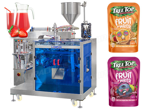 Illustrative example of fruit juice packing machine from Google Search