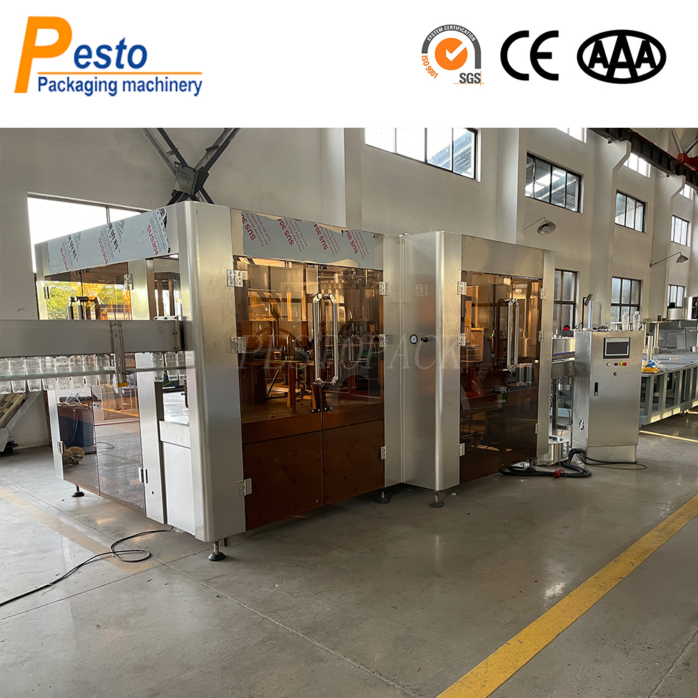 Illustrative example of fruit juice packing machine from Google Search